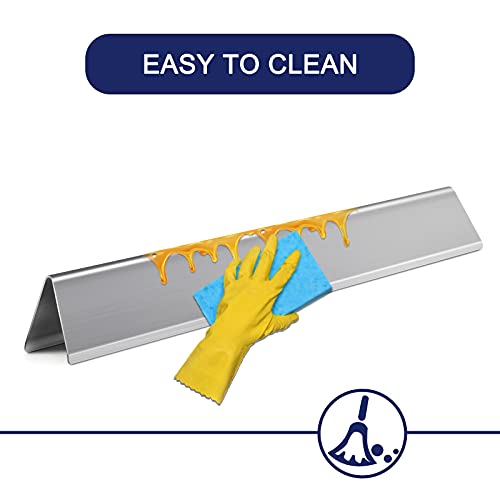 Meyafiny Replacement Flavorizer Bars for Weber Genesis Grill Parts for Weber Genesis 300 Series E/S-310 320 330 EP/cep-310 EP/cep-320 EP/cep-330(with Front Control Knob) Heating Plate(7622-2+5) - Grill Parts America