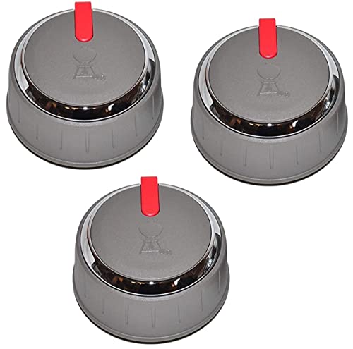Weber 66047 3 Piece Knob Kit for 2019 and Newer Genesis II E/ES 310/610 Series Grills - Grill Parts America