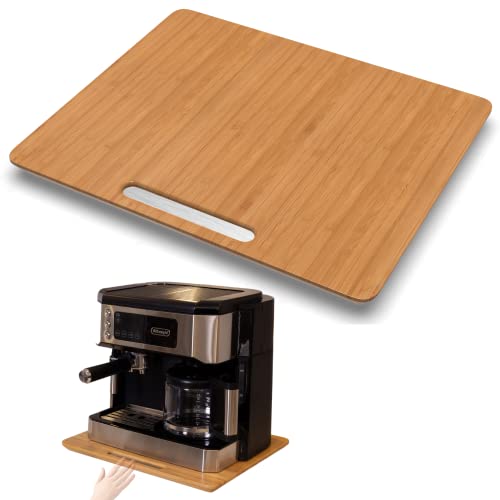 Kitchen Bamboo Appliance Slider for Counter (13 X 16)