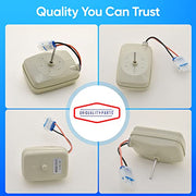 WR60X10141 Refrigerator Evaporator Fan Motor Replacement Part by DR Quality Parts - Exact fit for General Electric & Hotpoint Refrigerators - Replaces WR60X23584 WR60X10045 WR60X10046 - Grill Parts America