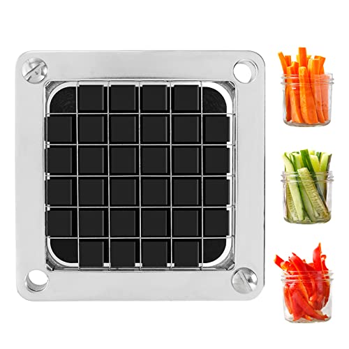 WICHEMI Dicer Blades Commercial Vegetable Chopper Dicer Blade Stainless Steel Blades for Chopper Dicer Commercial Vegetable Fruit Dicer Replacement (1/2" Blade) - Kitchen Parts America