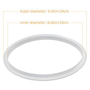Silicone Sealing Ring for Instant Pot Sealing Ring for 6 / 5Qt Food-Grade Replacement Silicone Gasket Seal Rings Fit for IP-DUO60, IP-LUX60, IP-DUO50, Smart-60, IP-CSG60 Pressure Cooker-3Pack - Kitchen Parts America