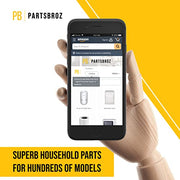 Durable 240323002 Refrigerator Door Shelf [DIY Tips Below] by PartsBroz - Compatible Kenmore Frigidaire Parts - Replaces AP2115742 EA429725 PS429725 - Lifetime Cantilever Shelf, Clear Plastic Drawer - Grill Parts America