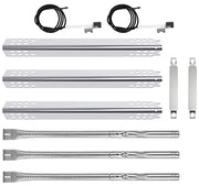 Grill Part Kit for Charbroil Advantage Series 3 Burner 463435115 463335115 463343015 463642116 Grills, Replacement for Char-broil 2/3/4/6 Burner Grill, Heat Plates, Burners, Crossover Tube, Ignition - Grill Parts America