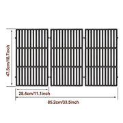 QuliMetal 18.7" Cooking Grates for Weber Genesis II 400 and Genesis II LX 400 Series, Genesis ll LX 400 Series Gas Grills, Replacement for Weber 66089 - Grill Parts America