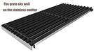17" Cooking Grate Infrared Emitter for G466-2400-W1 Charbroil Tru-Infrared 463242515 463242516 463243016 463367016 463367516 466242515 466242516 466242615 466242616 463246018 466243219 463342420, 3PCS - Grill Parts America