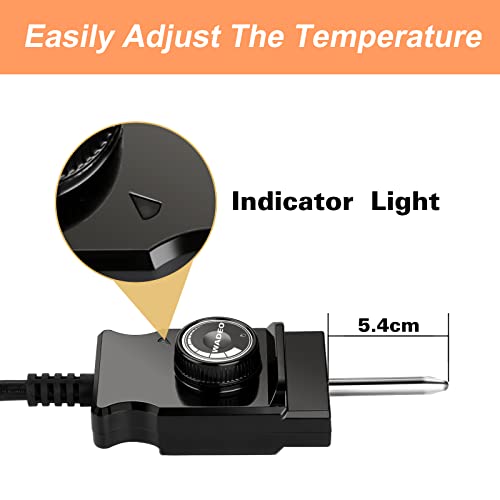 WADEO Adjustable Thermostat Probe Control Cord for Masterbuilt Smokers Cord Replacement.(15A Max, 110V) - Grill Parts America