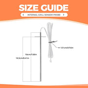 MOOTVGOO RTD Temperature Probe Sensor Replacement for Camp Chef Wood Pellet Smoker Grills, Replace Part Number PG24-44 - Grill Parts America