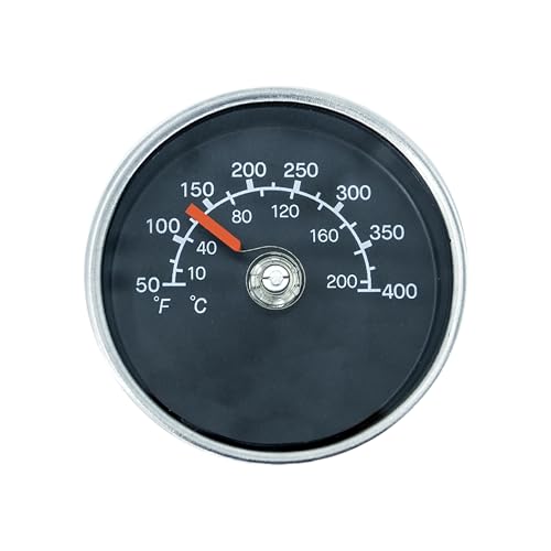 Temp Guage/Temperature dial Compatible with Masterbuilt MB20077618 Analog Electric Smoker,MB20077618 Replacement Part Thermometer Gauge - Grill Parts America