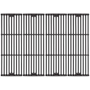 UikJOY Cast Iron Grill Grate Replacement Part for Chargriller 5050 2121 3001 3008 3030 3072 3232 3725 4000 4008 4208 Gas Grill, Grill Cooking Grid Grates for Char Griller (19 3/4" x 6 3/4" Each) - Grill Parts America