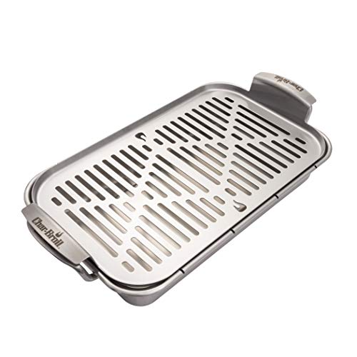 Char-Broil 140015 Grill+ Topper, Stainless Steel - Grill Parts America