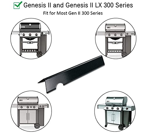 Uniflasy 17 inch Grill Parts for Weber Genesis II E-310, II S-310, II E-330, II E-335, II S-335, II LX S/E-340 Series Flavorizer Bars for Weber Genesis II/LX 300 Series Replacement Parts, 66032/66795 - Grill Parts America