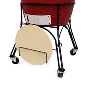Onlyfire Grate Rack for Kamado Joe Classic and Pit Boss K22 Ceramic Grills, Powder Coated Steel Plate Setter Support Rack - Grill Parts America