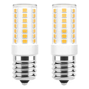 E17 LED Bulbs Dimmable 5W Microwave Over Stove Bulb 125V 40W Incandescent Equivalent, Warm White 3000K, Fit for Whirlpool Maytag GE Kenmore LG Microwaves, Replaces 8206232A 1890433 AP4512653, 2 Pack - Grill Parts America