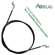 POSFLAG 2 Pack 762259MA Auger Clutch Cable with F6RTC Spark Plug Replaces Murray 1501124ma, Craftsman 762259ma, Auger Drive Cable 762259, Auger Cable 762259ma for Craftsman Murray Snowblowers - Grill Parts America