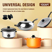 Universal Pot Lid Replacement Knobs, Ydeapi Silicone Pan Lid Holding Handles, Heat Resistant, Non-Slip Handle - Kitchen Parts America