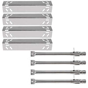 Hisencn Grill Replacement Kits for Kenmore 119.16433010 119.16434010 119.16240 119.162300 119.162310 Gas Grill Models, Stainless Steel Burners, Heat Plate, Heat Shield, Heat Tent, Burner Cover - Grill Parts America