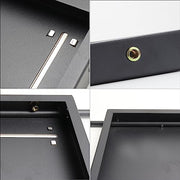 SafBbcue Grill Side Shelf Replacement for Oklahoma Joe's Highland Offset Smoker Grill Accessories, Accessories for Oklahoma 15202031 17202052 Smoker Grill Parts with Paper Towel Holder Grill Hook - Grill Parts America