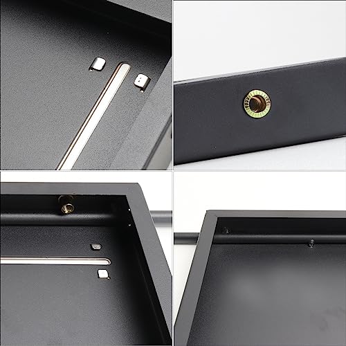 SafBbcue Grill Side Shelf Replacement for Oklahoma Joe's Highland Offset Smoker Grill Accessories, Accessories for Oklahoma 15202031 17202052 Smoker Grill Parts with Paper Towel Holder Grill Hook - Grill Parts America