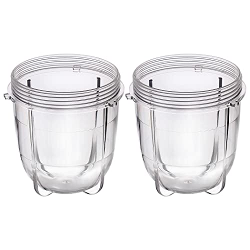 Joyparts Replacement Parts Cups Accessory Compatible with Original Magic Bullet 250W MB1001 Blender (2 12oz cups) - Grill Parts America