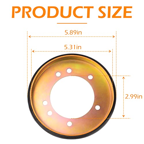 Sconva Friction Wheel Snow Blower Drive Disc - Thumbnail 3
