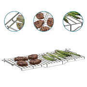 SafBbcue Upgrade Genesis II 300 Warming Rack Replacement for Genesis II E310 E315 E325 E330 S310 S-335 S345 Grill Parts Duble Warming Grates 66044 Weber 61000001 61016201 - Grill Parts America