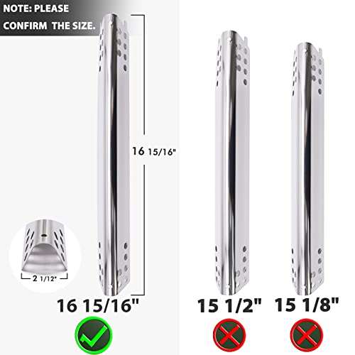 Yiming Grill Replacement Parts for Char-Broil Performance 475 4 Burner 463347017, 463335517, 463342119, 463276517, 463244819 Grill Models, Heat Plates, Burners, Carryover Tubes & Igniters Replacement - Grill Parts America