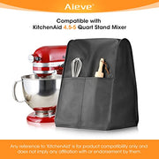 AIEVE Stand Mixer Cover Compatible with KitchenAid Artisan Mixer, Stand Mixer Dust Cover with Large Pocket for Kitchenaid 4.5-5Qt Mixer Accessories Kitchenaid Mixer Attachments KitchenAid Classic - Kitchen Parts America