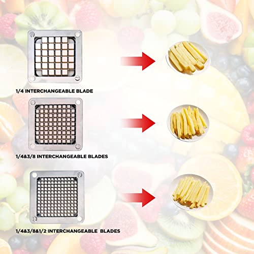 Havulhua 440C Commercial Food Grade Vegetable Chopper Dicer Blade Replacement Stainless Steel Blade for Chopper Dicer (1/4''+1/4''blade)… - Kitchen Parts America