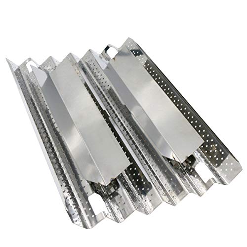 Hisencn Repair Kit for Costco Kirkland 720-0432, Nexgrill 720-0193, 720-0432 Gas Grill Models, Grill Burner Tube Pipe, Heat Plate Tent Shield Burner Cover, Igniter Electrode Replacement Parts - Grill Parts America