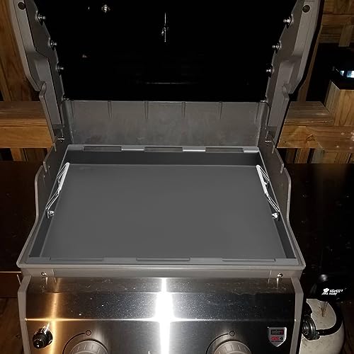 Onlyfire Roestvrijstalen Grillplaat, Plancha, Plaat voor Weber Spirit 200 Series, Spirit II & II 200 Series Gas Grills, Vervangingsonderdelen voor Weber Spirit S-210 E-210 E-220, 50,6 × 44 × 4,1 cm Onlyfire Roestvrijstalen Grillplaat, Plancha, Plaat voor Weber Spirit 200 Series, Spirit II & II 200 Series Gas Grills, Vervangingsonderdelen voor Weber Spirit S-210 E-210 E-220, 50,6 × 44 × 4,1 cm