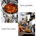Coffee 51mm Bottomless Portafilter Compatible with Icona ECP ECOV311 Espresso Machine, No Filter Holder - Kitchen Parts America