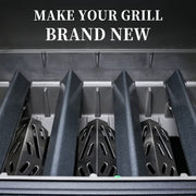 Hisencn Replacement Parts for Members Mark G54502-1, G54502, Heat Tent and Grill Burner& Igniter, Replacement Parts for Member's Mark Pro Series 4 Burner Gas Grill - Grill Parts America