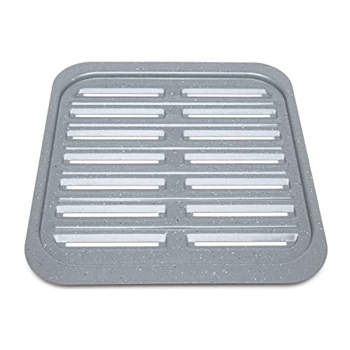EaZy MealZ Crisping Basket & Tray Set | Air Fry Crisper Basket | Tray & Grease Catcher | Even Cooking | Non-Stick | Healthy Cooking - Kitchen Parts America
