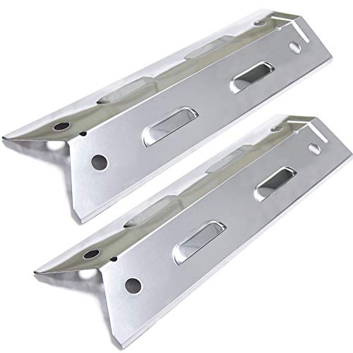 Adviace Set of 2 Heat Plates for Brinkmann Brinkman 810-4220-S Grill Replacement Parts, Stainless Steel Heat Tents Heat Shields Replacement for Brinkman Gas Grill - Grill Parts America