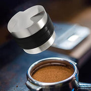 Professional Coffee Distributor, Coffee Distribution Easy to Machine Parts 3 Angled Slopes Tamper for Restaurant House Kitchen, Strip Handle - Kitchen Parts America