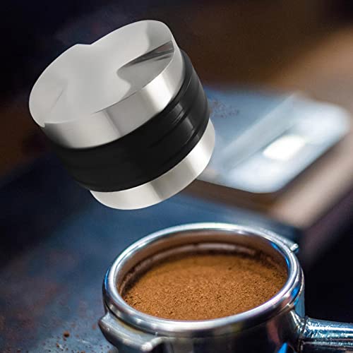 Professional Coffee Distributor, Coffee Distribution Easy to Machine Parts 3 Angled Slopes Tamper for Restaurant House Kitchen, Strip Handle - Kitchen Parts America