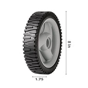 CY CHAOYA Mower Front Drive Wheels Fit for Craftsman Husqvarna 194231X460 401274X460 583719501 Front Wheel Drive Self Propelled Lawn Mower Replaces AYP Oregon72-344(Dark Grey 2pc) - Grill Parts America