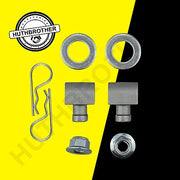 GX24864 GX21718 Deck Lift Hanger Rod kit - by Huthbrother, Compatible with John Deere 14M7465 GX26085 24M7053, for E130 Deck Lift Link Kit GX24864A GX24864B, Set of 2 - Grill Parts America