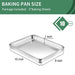Baking Sheets Set of 2, HKJ Chef Cookie Sheets 2 Pieces - Kitchen Parts America