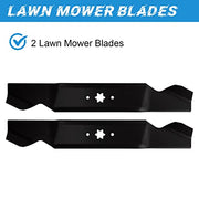 Dibanyou Lawn Mower Deck Blades for Bolens MTD Troy-Bilt 742-0610 942-0610 942-0610A,Craftsman 33020 38" Cut Deck 2 Pack - Grill Parts America