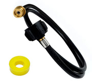 Propane Link 7FT Propane Hose Extension - Propane Tank Extension Hose for Weber/Coleman/Blackstone Grill Smoker Camping Stove & Larger Propane Tank, Mr Buddy Heater Adapter Hose with Plumber Tape - Grill Parts America