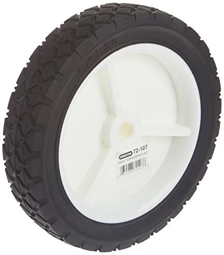Oregon Universal Replacement Wheel 7-Inch x 1.50-Inch Diamond Tread (72-107) - Grill Parts America