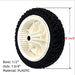 Cluparis Lawn Mower Wheel Replaces Tor o 105-1814 R14424 Front/Rear Wheel 8" 3/4" 1/2", 2 pack - Grill Parts America