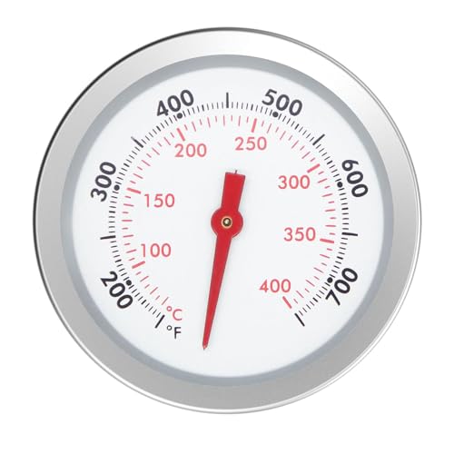 67088 67731 Grill Thermometer for Weber Genesis 300, Genesis II & Summit Series Grills, Genesis E/S 310 330 Temperature Gauge, Center Mount, 2-3/8” Diameter, Thermostat Replacement for Weber - Grill Parts America