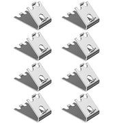 Freezer Shelf Clip, 920158 Freezer Shelf Clips 304 Stainless Steel Square Fridge Cooler Shelf Support Clips Replacement Part for Commercial Refrigerator, 8 Pack - Grill Parts America