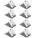 Freezer Shelf Clip, 920158 Freezer Shelf Clips 304 Stainless Steel Square Fridge Cooler Shelf Support Clips Replacement Part for Commercial Refrigerator, 8 Pack - Grill Parts America