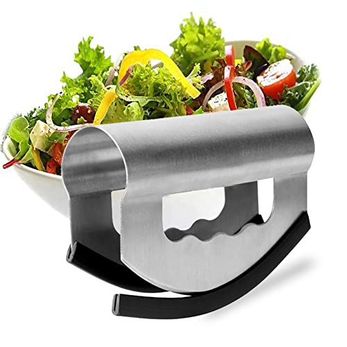 Salad Chopper with Protective Cover Double Blade Salad Cutter