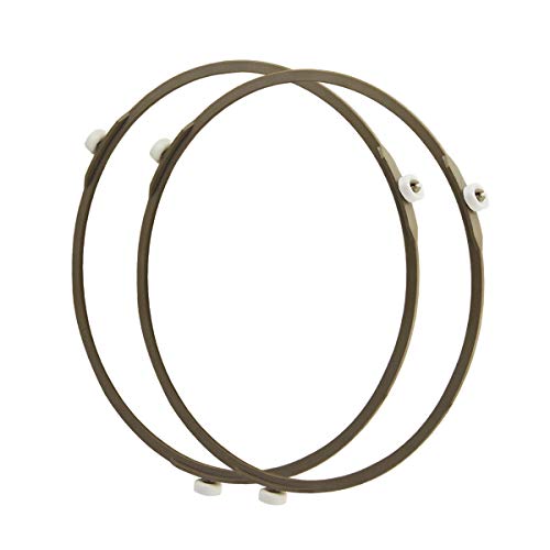 Leadrise 2 PCS Microwave Turntable Ring Microwave Glass Turntable Plate