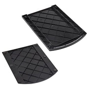 Kitchen Appliance Sliding Tray, Funpynani Slider, Compatible With Coffee Maker, Kitchen Aid Mixer, Blenders, Air Fryer, Juicer Parts Accessories Sliders for Coutertop with Rolling Wheels (1 Pack) - Kitchen Parts America